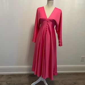 Satin dress new size S